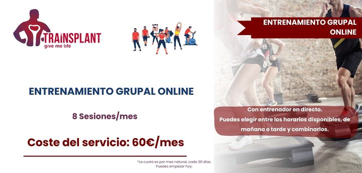 Entrenamiento grupal online