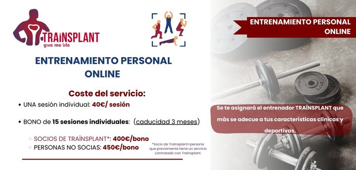 Entrenamiento personal online